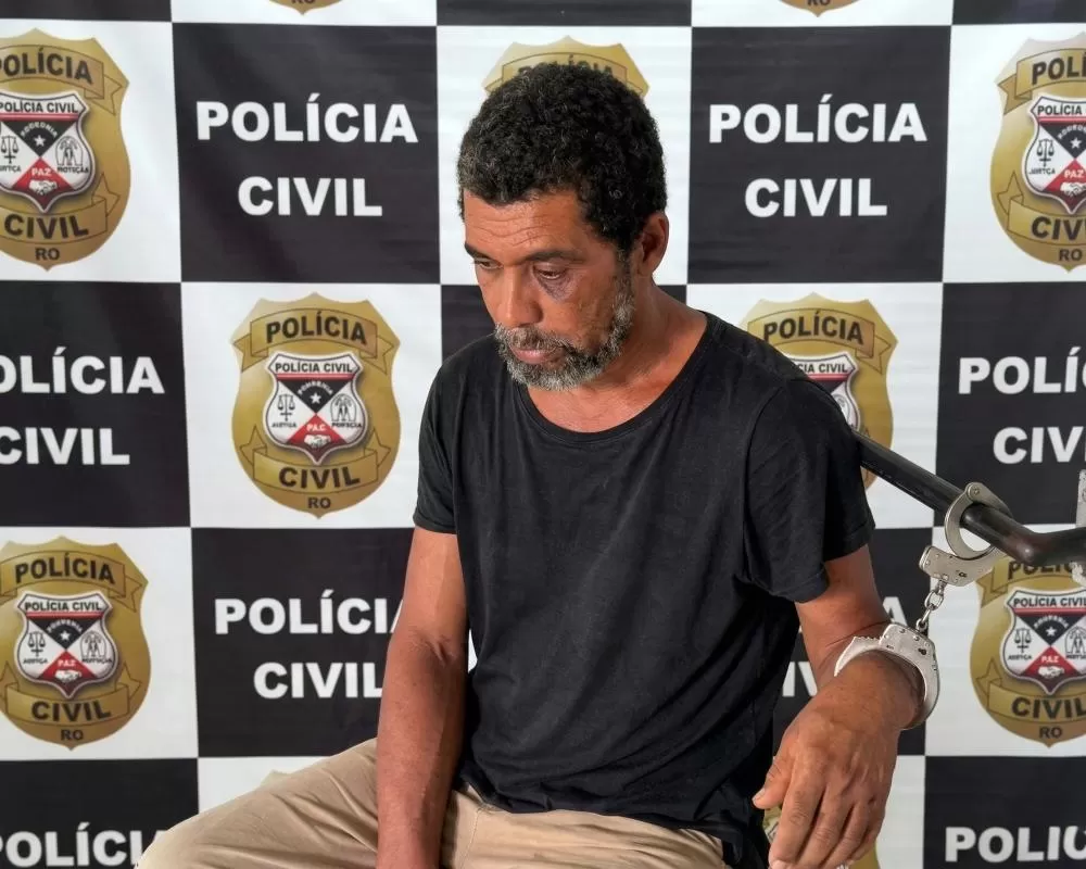 Capturado em Ji-Paraná: Condenado por homicídio brutal é preso após fuga e declaração fria choca policiais