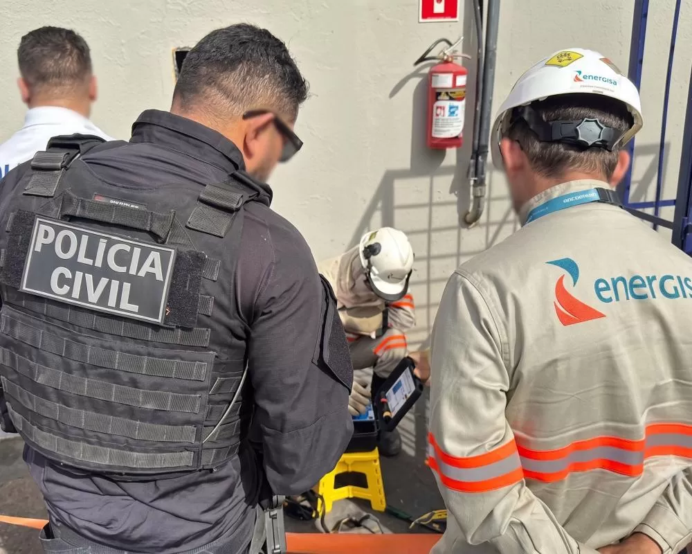 Operação da Energisa com apoio da Polícia Militar prende suspeito e identifica fraude em condomínio de alto padrão em Ji-Paraná