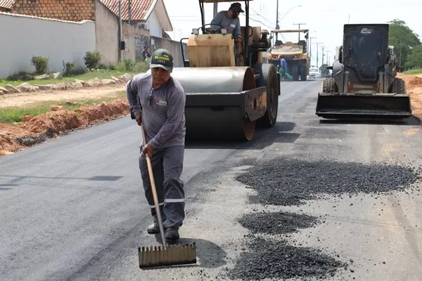  Prefeitura de Ji-Paraná Avança com Recapeamento das ruas Aracajú e K-5