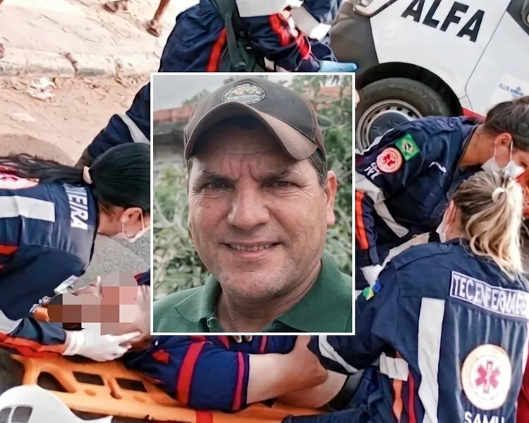 Admilson Pinafi não resiste à ferimentos graves após colisão entre moto e caminhão que mobilizou socorristas em Ji-Paraná