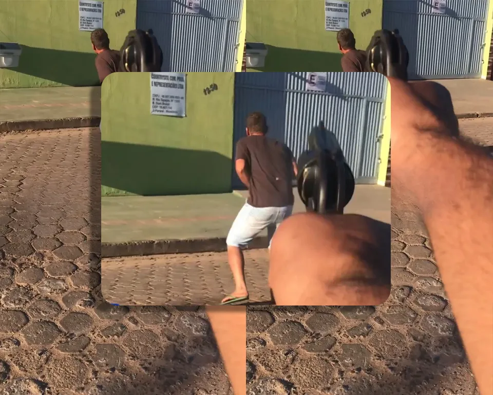 Vídeo brutal gravado pelo próprio criminoso flagra execução de Thiago dos Santos no bairro Dom Bosco em Ji-Paraná 