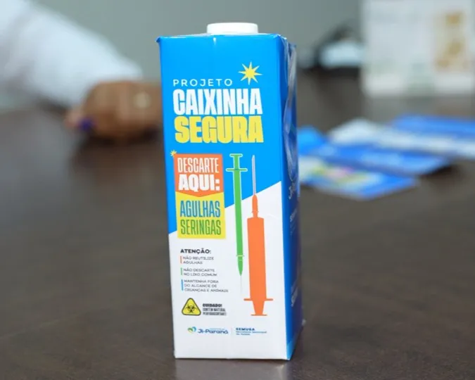 Projeto “Caixinha Segura” mobiliza CAPS e protege garis do descarte irregular de agulhas em Ji-Paraná