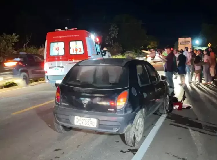 Ji-Paraná: Grave Acidente na Linha Itapirema deixa Motociclista e Ciclista em Estado Crítico
