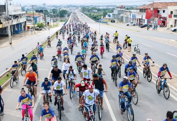 Passeio Ciclístico Celebra os 47 Anos de Ji-Paraná com Percurso de 10 km