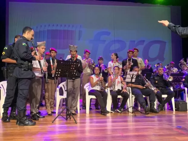 Festival de Bandas e Fanfarras de Ji-Paraná realizado no Gerivaldão foi um sucesso