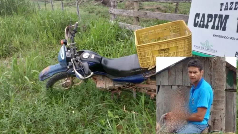 Agricultor morre em acidente de moto na RO 463 em um trecho de curvas