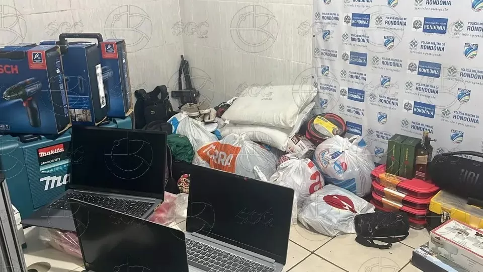 PRF Prende Quadrilha com Produtos Furtados da Havan de Ji-Paraná