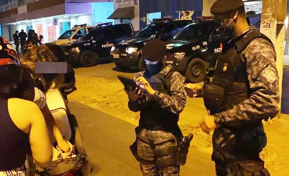 PM em Ji-Paraná Intensifica Segurança Após Motociclistas Realizarem Manobras Perigosas 