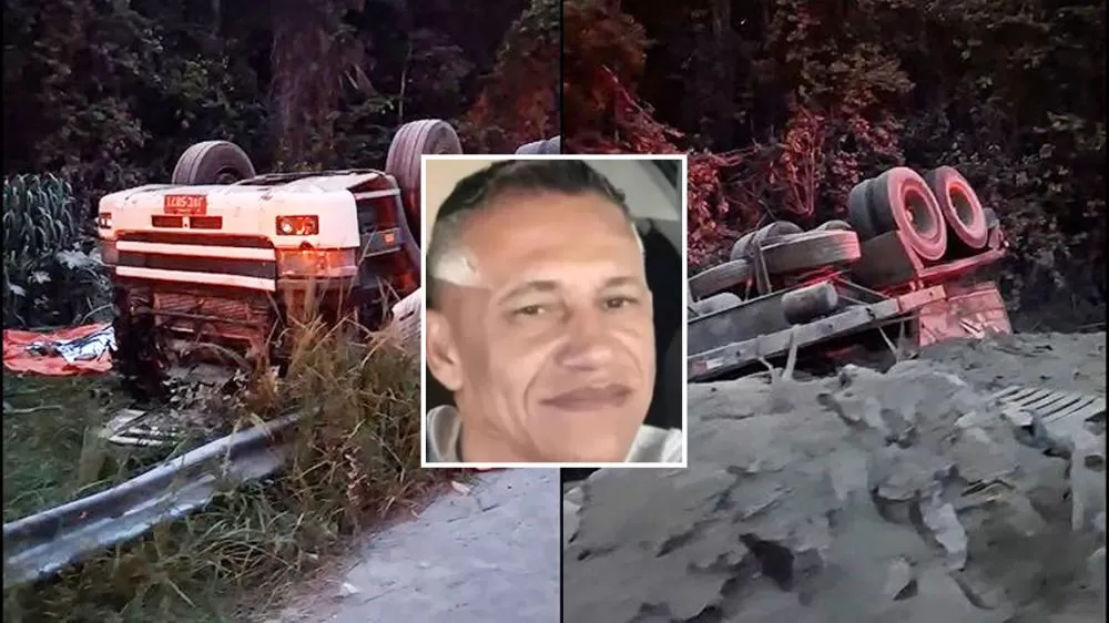 Vídeo: Caminhoneiro de Ji-Paraná perde a vida em acidente fatal na BR-435